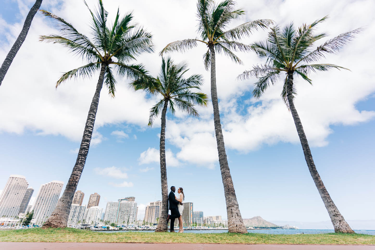 Magic Island Elopement - Hawaii Wedding Minister
