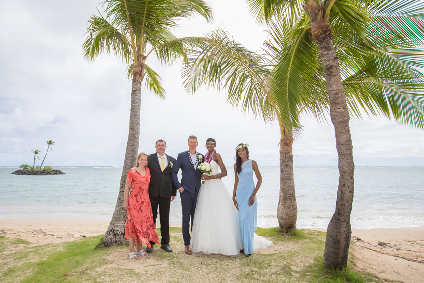 Kahala Beach Wedding