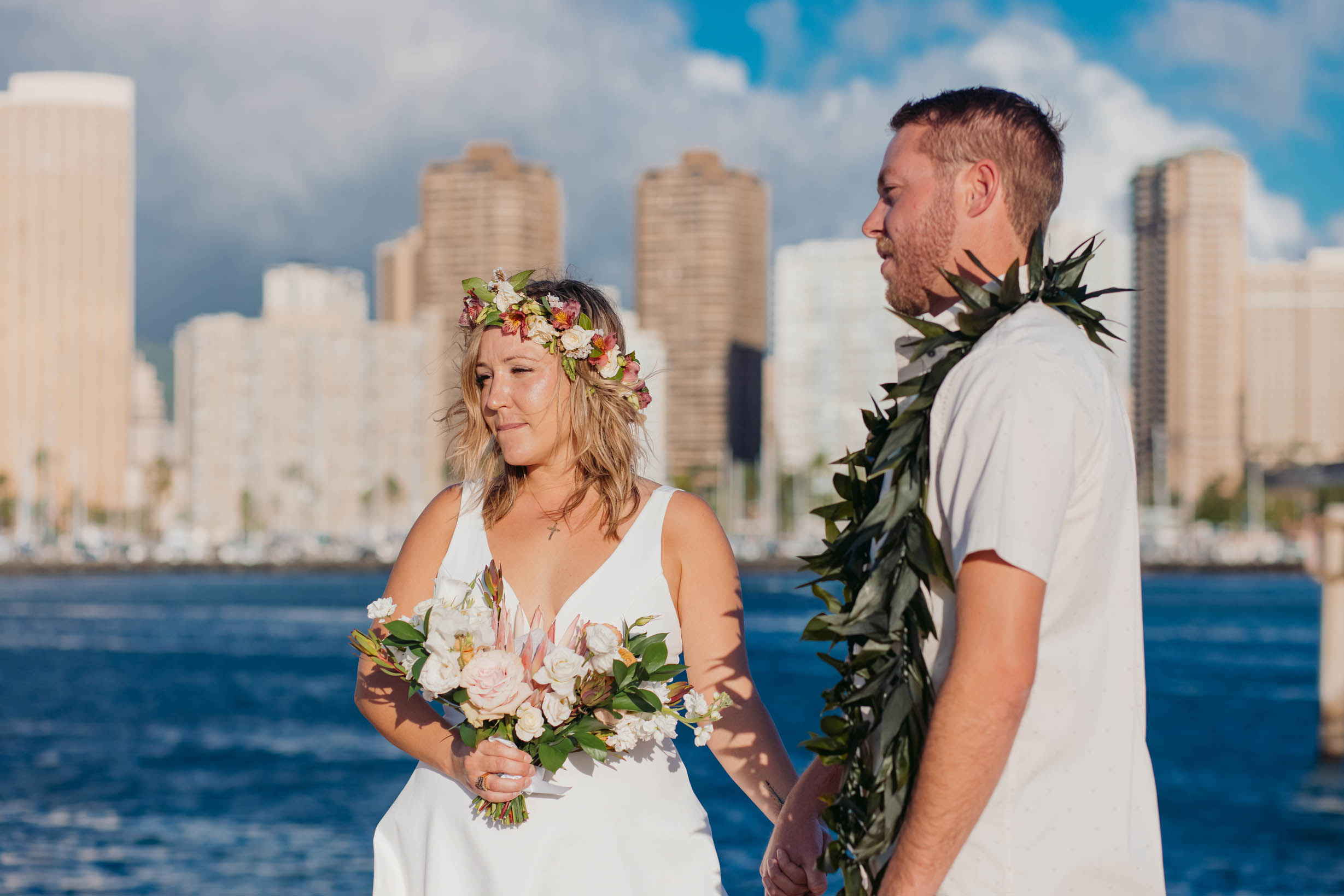 Magic Island Elopement - Hawaii Wedding Minister