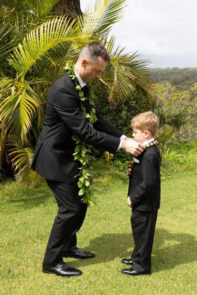 Traditional wedding garland