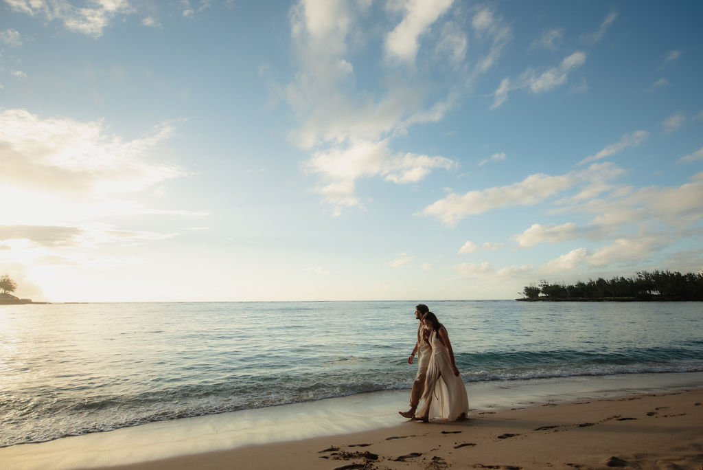 Wedding beach of Hawaii