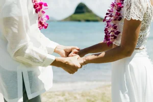 Hawaii wedding ceremony
