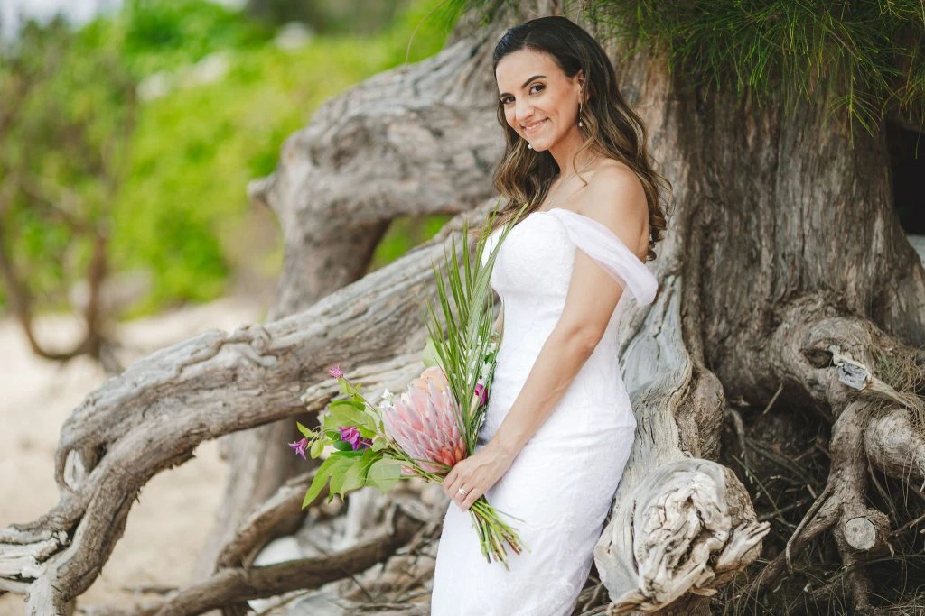 Hawaii beach wedding