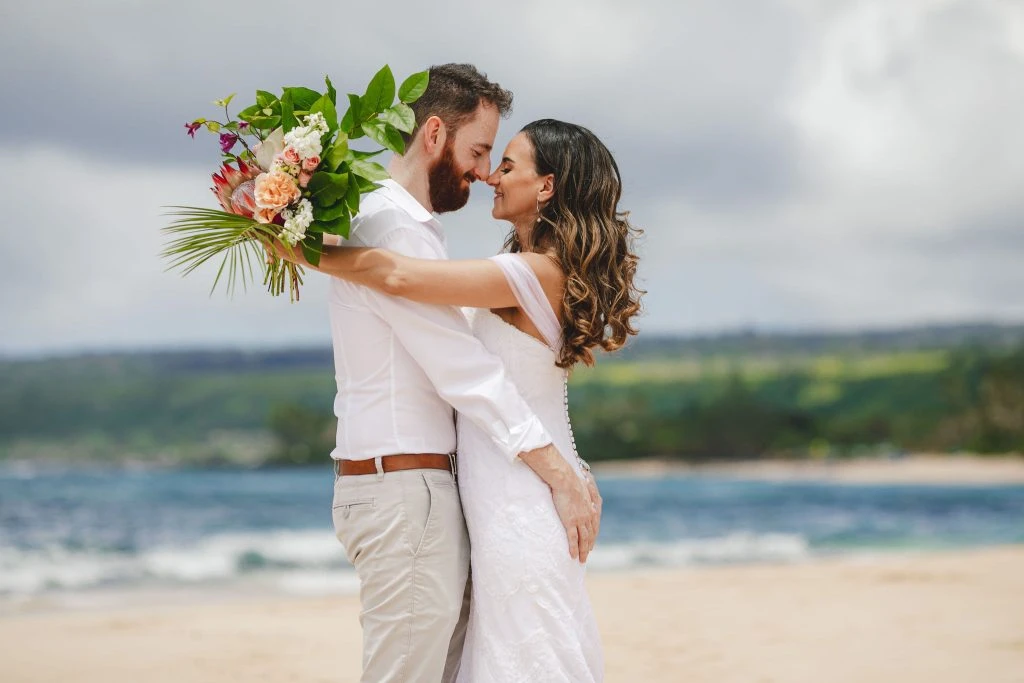 Couple on beach