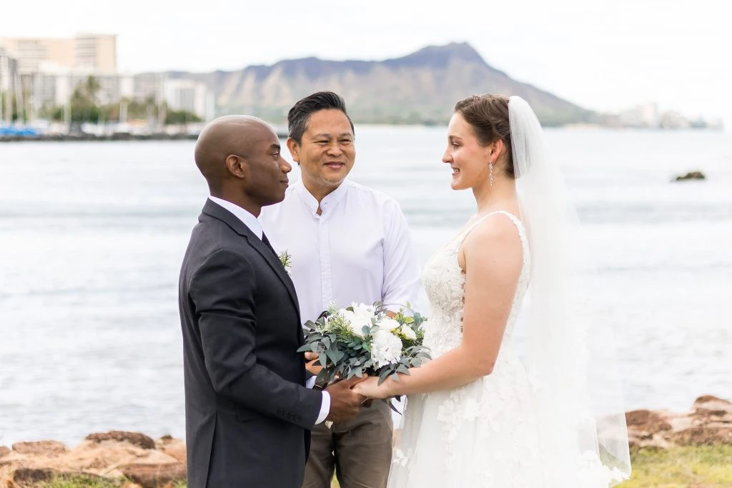 Hawaii beach wedding