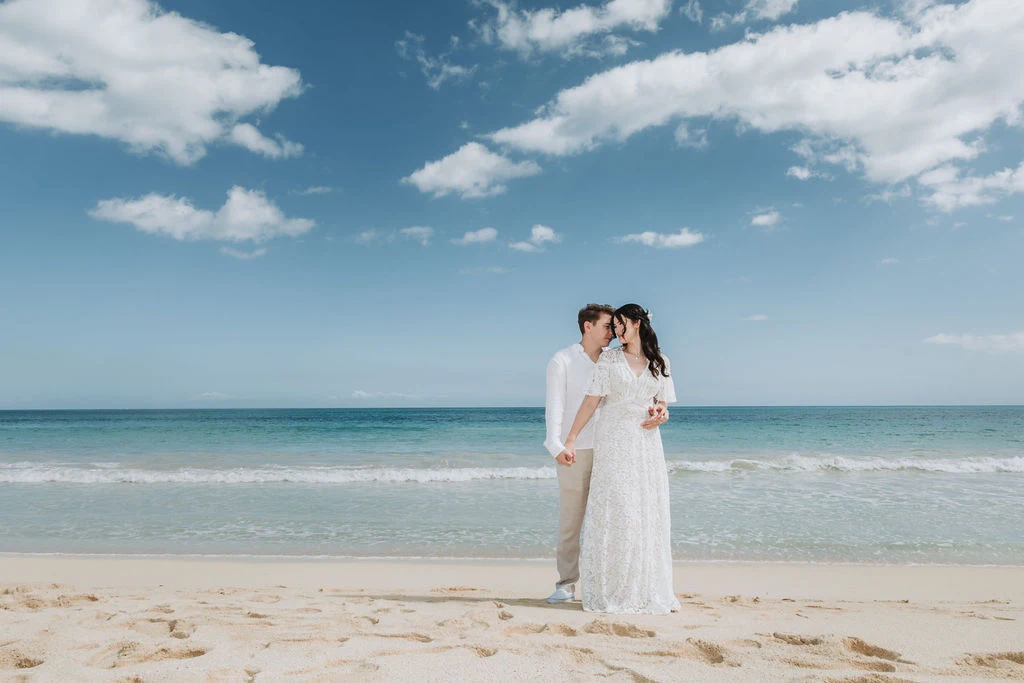 Hawaii beach wedding