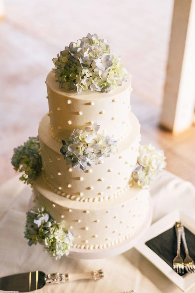A wedding cake