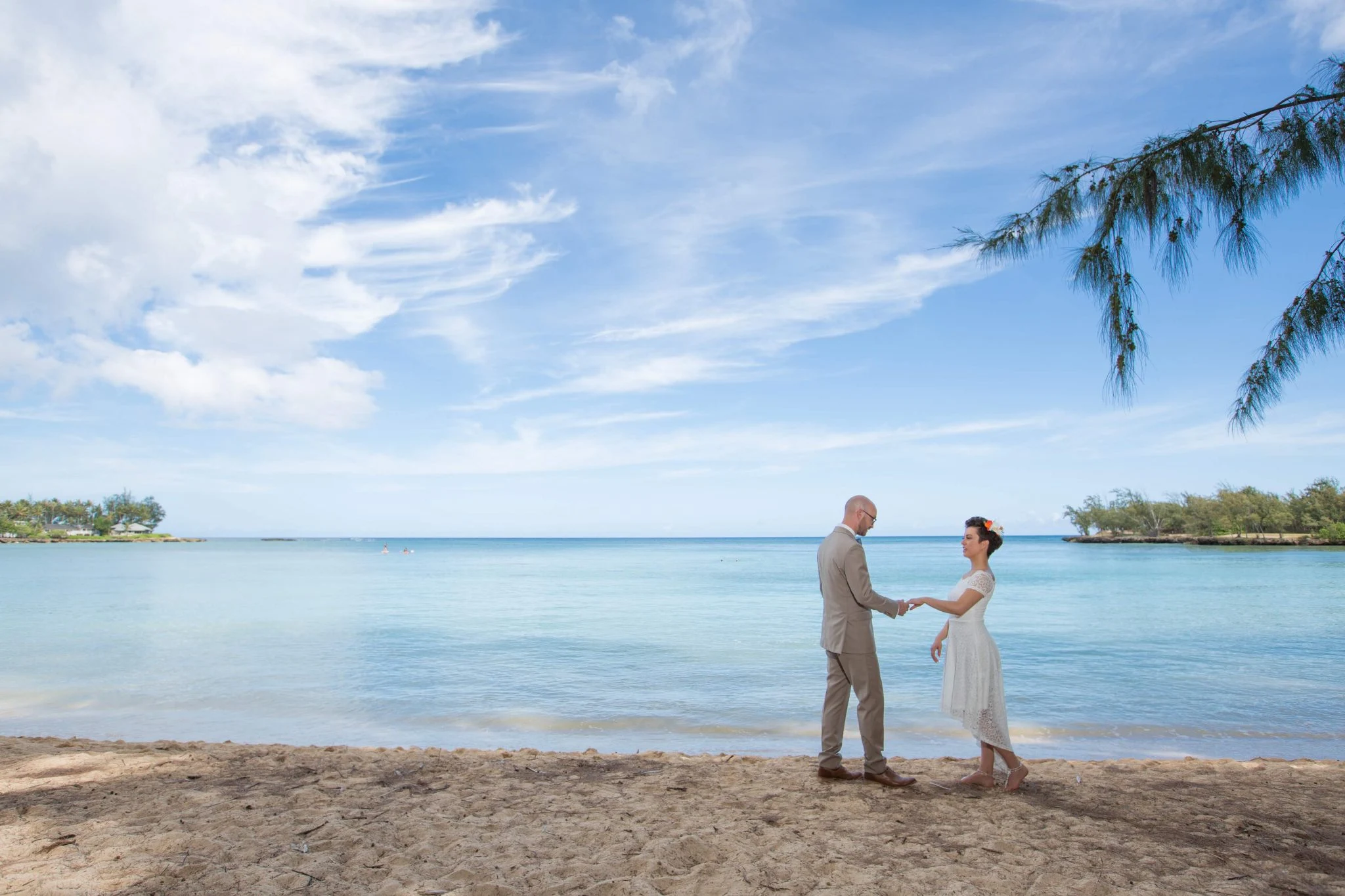 Wedding at Kawela Bay