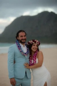 Couple at beach