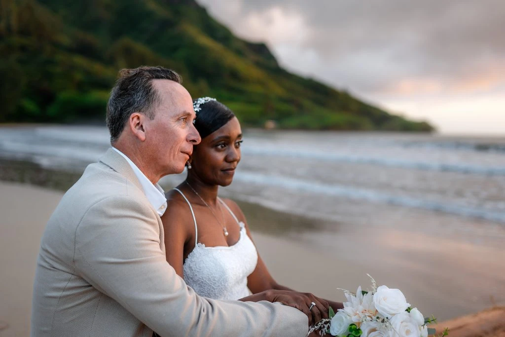Hawaii beach wedding