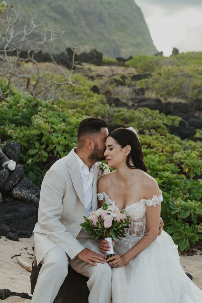 Hawaii beach wedding