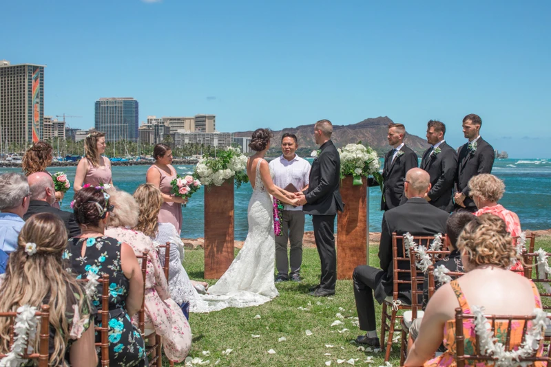 Magic Island Wedding