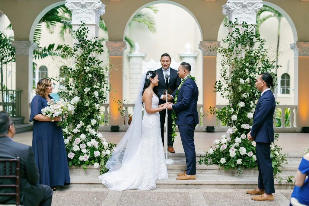 Hawaii marriage ceremony
