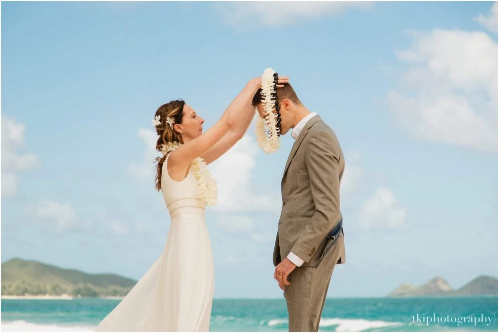 Lei Exchange Ceremony