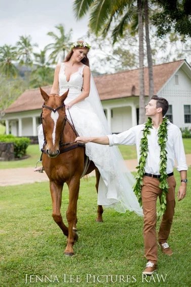 Horseback Wedding in Hawaii