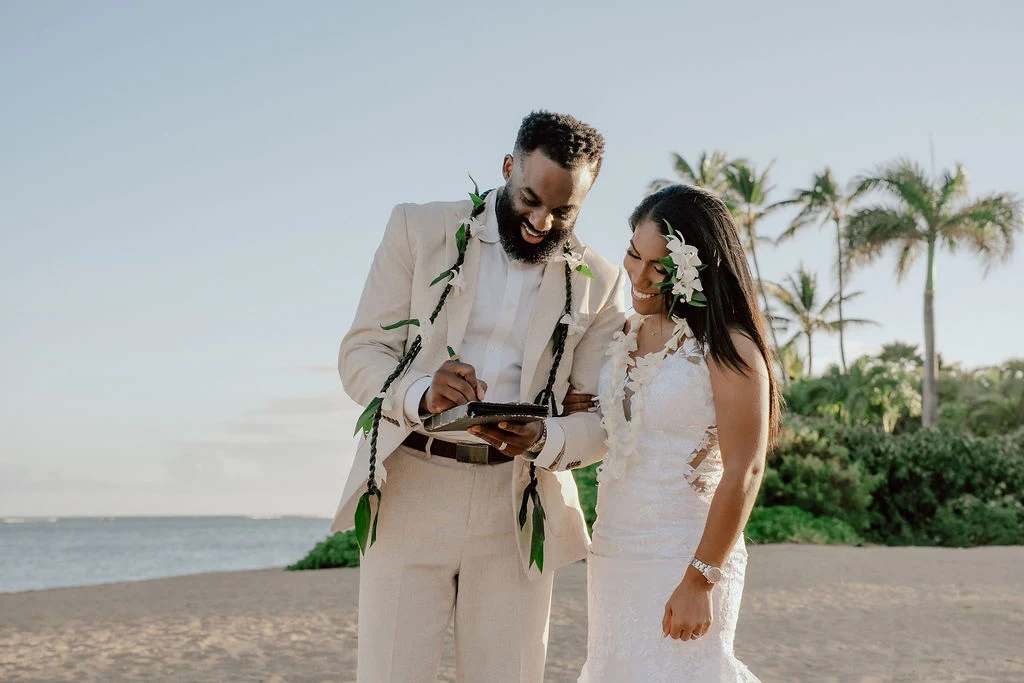 Hawaii Beach Wedding