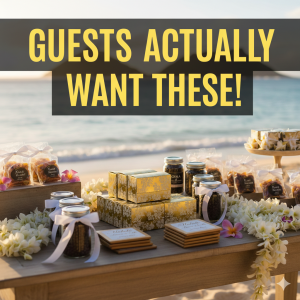 Unique wedding favors